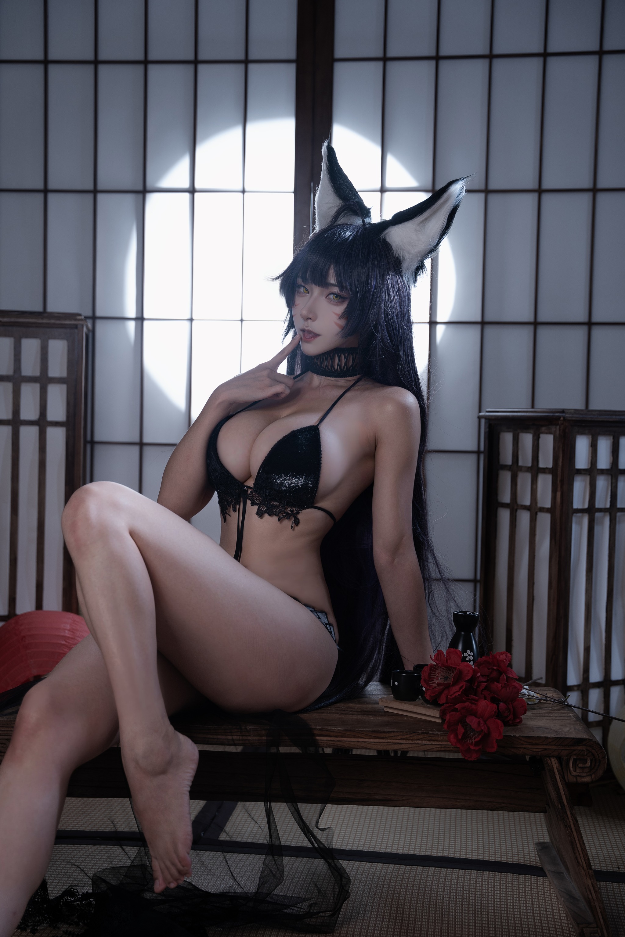 图片[1]-Seya-狮砸 – NO.034 碧蓝航线 武藏 泳装[13P]-XikXak